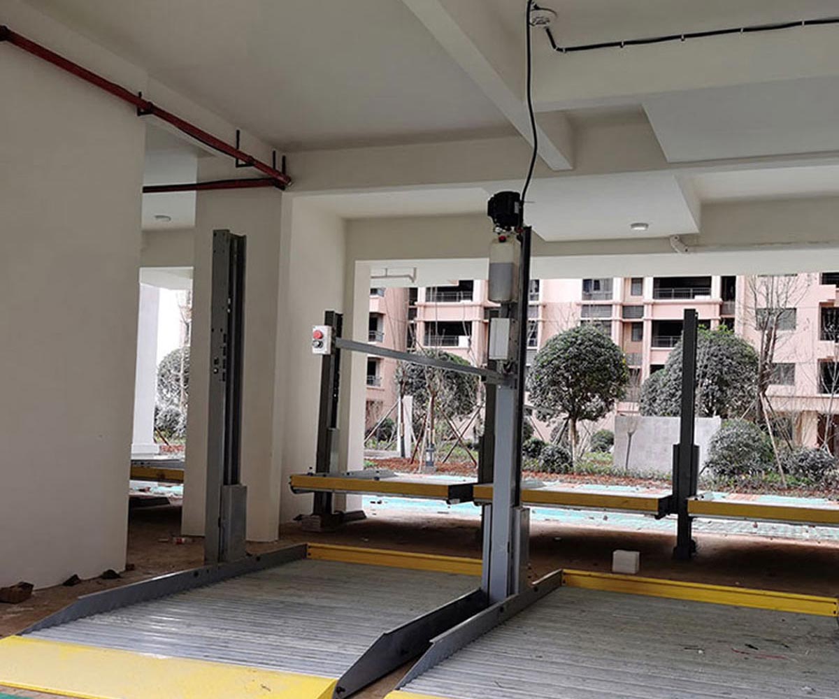 開州地下室簡易類機(jī)械立體車庫過規(guī)劃