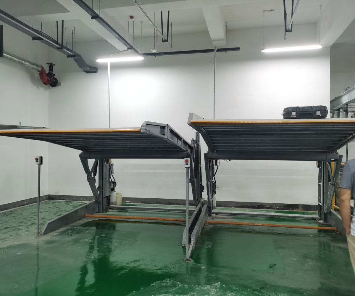 重慶雙柱簡易升降機械式立體車庫價格