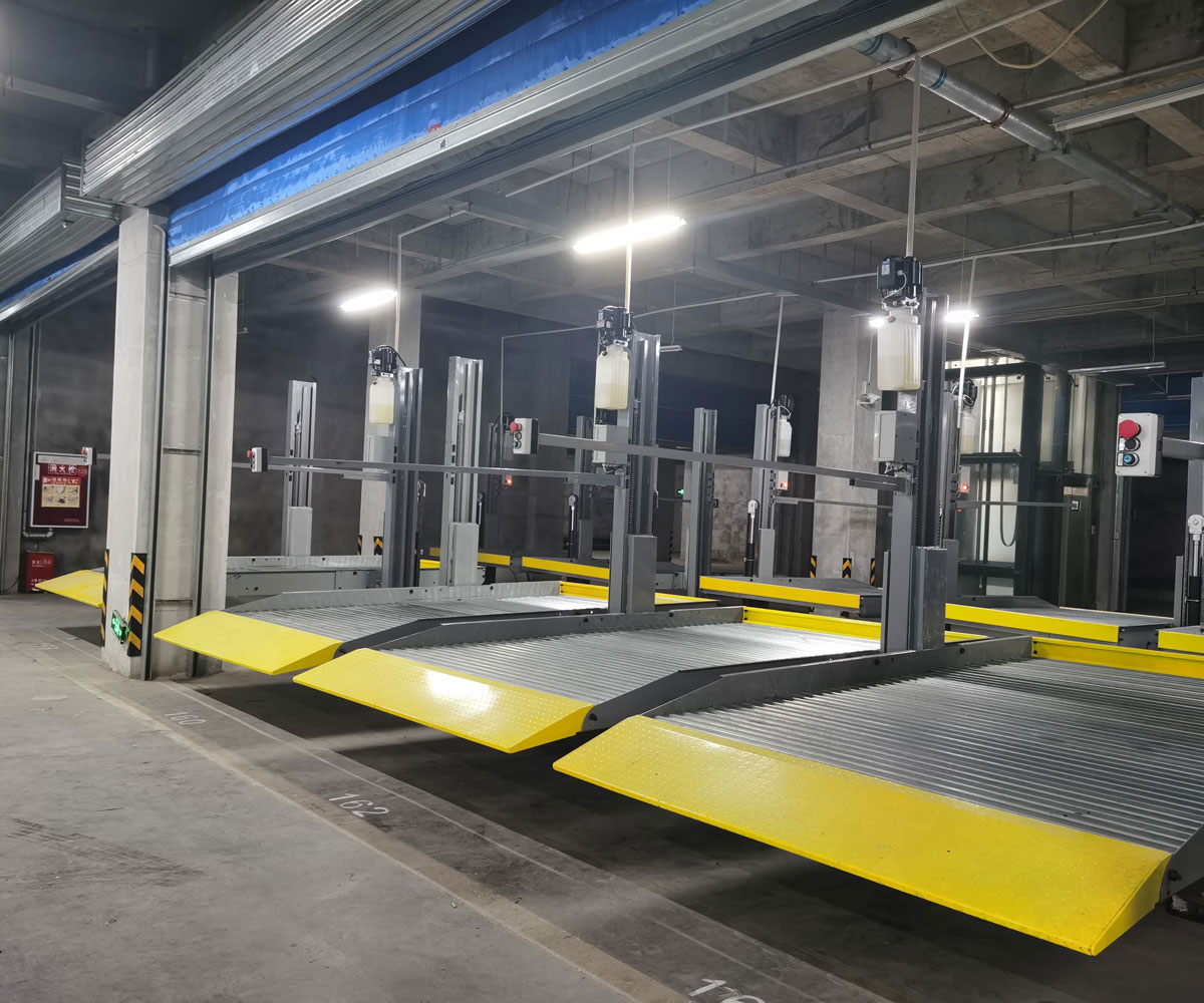 自貢兩層簡易升降機械停車庫維保