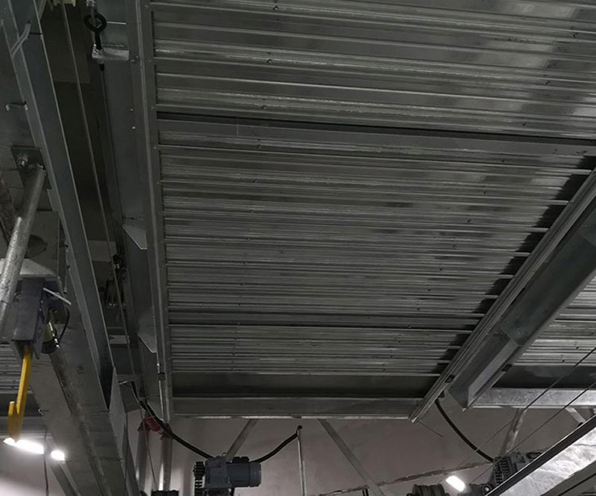 南岸雙層升降平移停車庫拆除