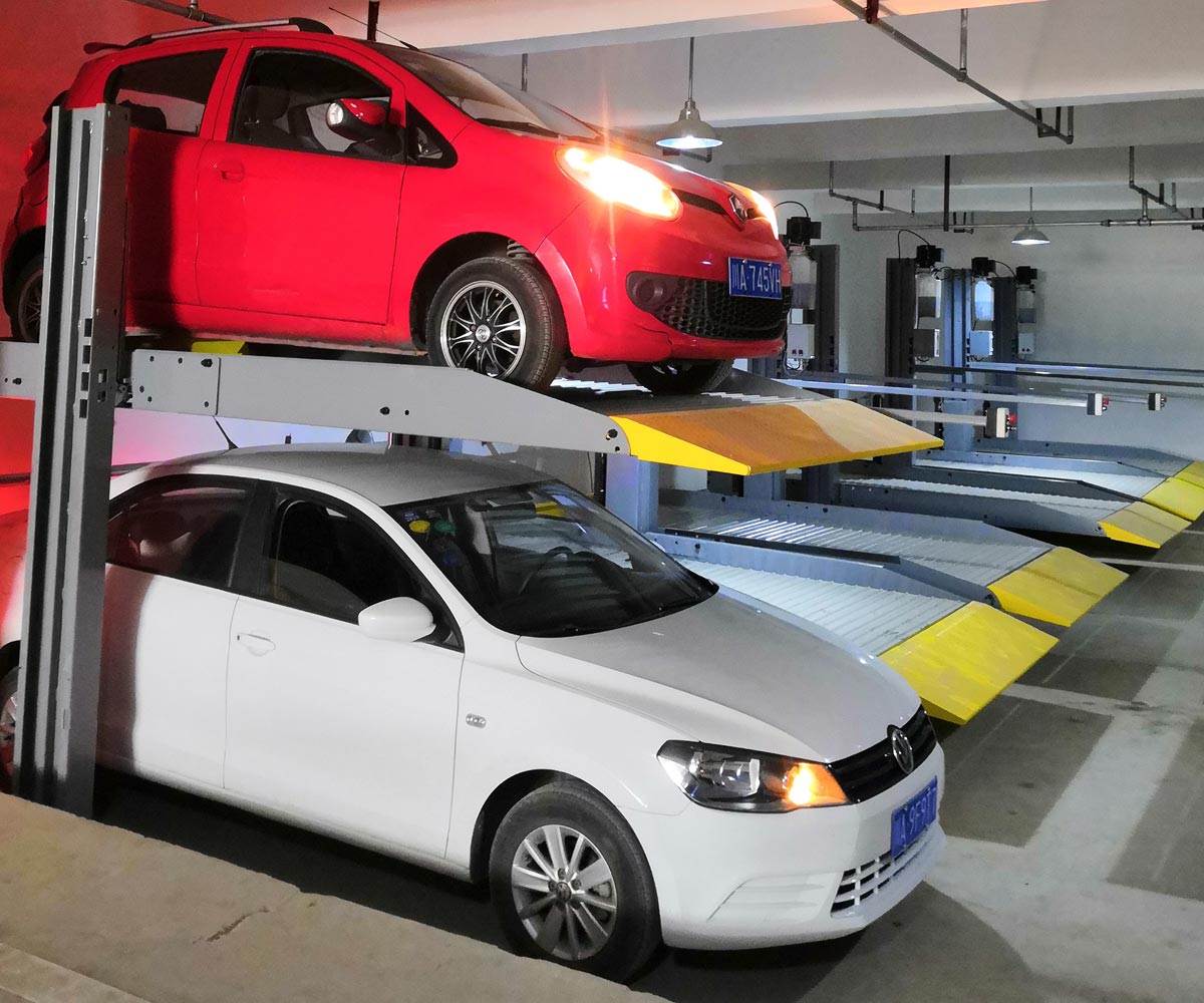 地下室兩層簡易升降機械式停車設(shè)備 地下室兩層簡易升降機械式停車設(shè)備